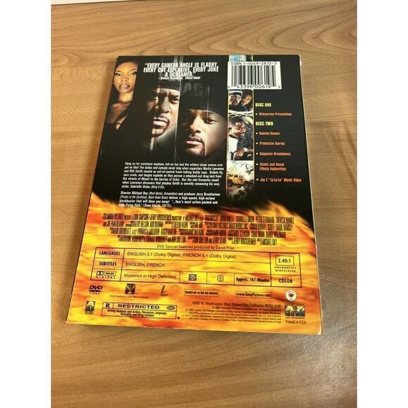 Bad Boys II (DVD, 2003, 2-Disc Set, Special Edition) Rated R• Columbia Pictures - Picture 2 of 8